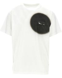 MM6 by Maison Margiela - Spray Print T-Shirt - Lyst