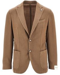 L.B.M. 1911 - L. B.M. 1911 'Jack' Wool Single-Breasted Jacket - Lyst