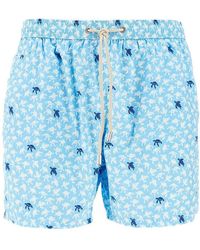 Mc2 Saint Barth - Bermuda Mare Con Stampa Turtle Uomo - Lyst