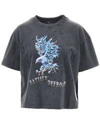 Satisfy - Printed Mothtech T-Shirt - Lyst