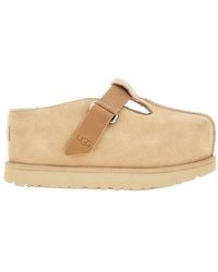 UGG - Suede Leather 'Goldenstar Hi' Clogs - Lyst