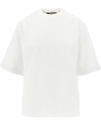 Jacquemus - 'Ventadou' T-Shirt With Paper Effect - Lyst