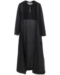 Tory Burch - Linen And Silk Caftan Dress - Lyst