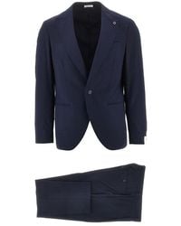 BRERAS Milano - 'Biella' Single-Breasted Tailored Suit - Lyst