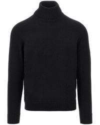 Drumohr - Merino Wool Knitted Turtleneck - Lyst