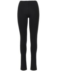 Gucci - Viscose Crêpe Jersey Pants - Lyst