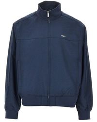 Obey - Logo Embroidery Tailored Track Jacket - Lyst