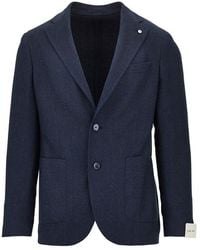 L.B.M. 1911 - L. B.M. 1911 'Jack' Single-Breasted Jacket - Lyst