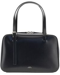 A.P.C. - A. P.C. 'Virginie Box' Leather Bag - Lyst