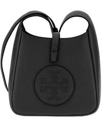 Tory Burch - 'Miller Swing' Grained Leather Crossbody Bag - Lyst