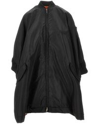 MM6 by Maison Margiela - Padded Nylon Cape - Lyst
