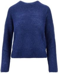 Emporio Armani - Alpaca-Blend Crewneck Sweater - Lyst