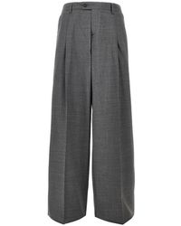 MARSĒM - Wool-Blend Pants With Dart - Lyst