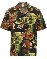 Endless Joy - 'Monkey Dragon' Silk Shirt - Lyst