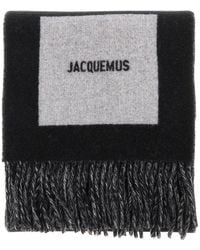 Jacquemus - 'Rond Carré' Wool Scarf - Lyst