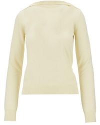 Loewe - Merino Wool Boat-Neck Sweater - Lyst
