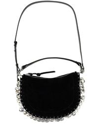 Isabel Marant - Suede Leather Oskan Soft Zip Bag - Lyst