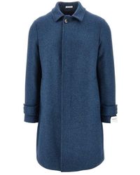 BRERAS Milano - Wool-Blend Tailored Coat - Lyst