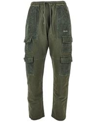 Mauna Kea - Canvas And Corduroy Cargo Pants - Lyst
