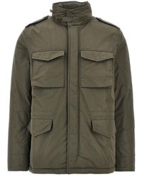 Aspesi - Padded Nylon Minifield Jacket - Lyst