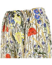 Bottega Veneta - Floral Silk-Blend Pyjamas Set - Lyst