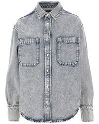 Anine Bing - 'Samy' Denim Shirt - Lyst