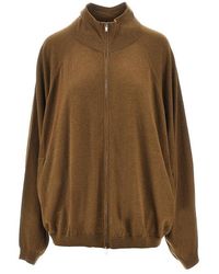 Frankie Shop - 'Base' Knitted Track Jacket - Lyst