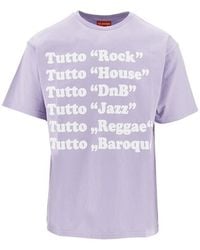 Public Possession - Cotton 'Tutto Musik' T-Shirt - Lyst