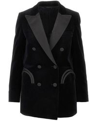 BLAZE - 'Everyday' Velvet R With Silk Trims - Lyst