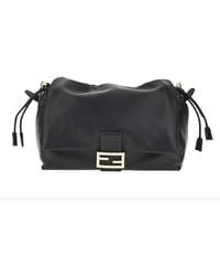 Fendi - Large Leather 'Baguette Soft' Bag - Lyst
