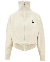 Isabel Marant - Cardigan Full-Zip 'Axelle' Donna - Lyst