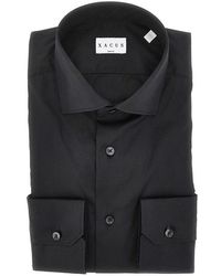 Xacus - Stretch Poplin Slim Fit Shirt - Lyst