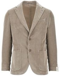 L.B.M. 1911 - L. B.M. 1911 Corduroy Single-Breasted Jacket - Lyst