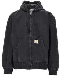 Carhartt - 'Og Active' Denim Blouson Jacket - Lyst