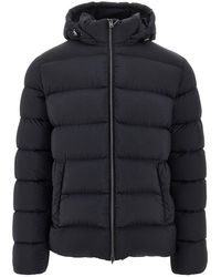 Herno - Nylon Microfiber Goose Down Jacket - Lyst