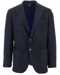 Santaniello - Wool-Blend Tailored Single-Breasted Jacket - Lyst