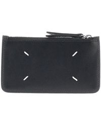 Maison Margiela - 'Four Stitches' Leather Coin-Holder Pouch - Lyst