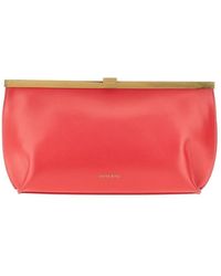 Anine Bing - 'Anine' Leather Clutch - Lyst