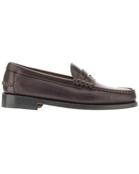 Sebago - 'Ferrara' Leather Loafers - Lyst