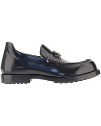 Balenciaga - Spazzolato Leather 'Comfy' Loafers - Lyst