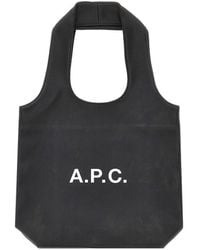 A.P.C. - A. P.C. Faux Leather 'Ninon Small' Tote Bag - Lyst
