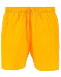 Emporio Armani - Eagle Patch Swimshorts - Lyst