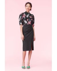 Rebecca Taylor Ottoman Skirt - Black