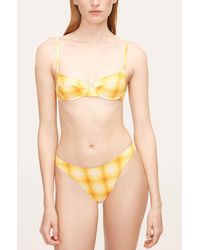 Rebecca Taylor - Ombre Plaid Bikini Top - Lyst