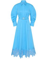 Rebecca Vallance - Montreux Shirt Midi Dress - Lyst