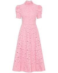 Rebecca Vallance - Kitsu Short Sleeve Midi Dress - Lyst