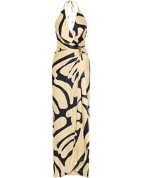 Rebecca Vallance - Dune V Neck Maxi Dress - Lyst