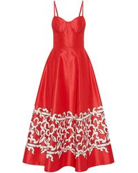 Rebecca Vallance - Sundia Midi Dress - Lyst