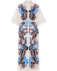 Rebecca Vallance - Barbados Breeze Midi Dress - Lyst
