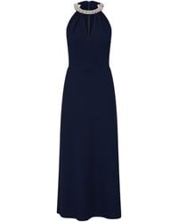 Rebecca Vallance - Gimlet Halter Midi Dress - Lyst